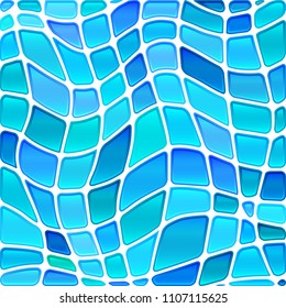 abstract vector stained-glass mosaic background