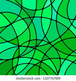 abstract vector stained-glass mosaic background