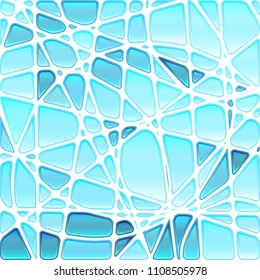 abstract vector stained-glass mosaic background