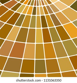 abstract vector stained-glass mosaic background - orange and brown