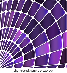 abstract vector stained-glass mosaic background - purple and violet