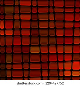 abstract vector stained-glass mosaic background - dark red