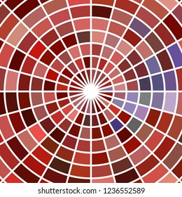 abstract vector stained-glass mosaic background - red and brown
