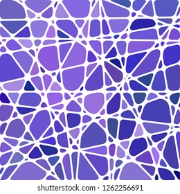 abstract vector stained-glass mosaic background - blue and violet