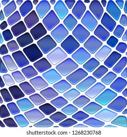 abstract vector stained-glass mosaic background - blue and violet
