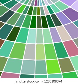 abstract vector stained-glass mosaic background - green and violet