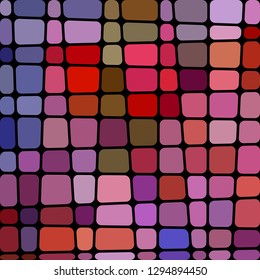 abstract vector stained-glass mosaic background - red and purple