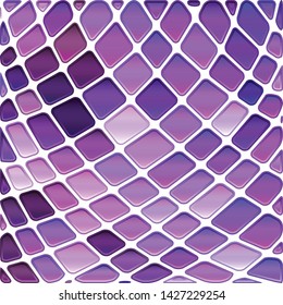 abstract vector stained-glass mosaic background - purple and violet