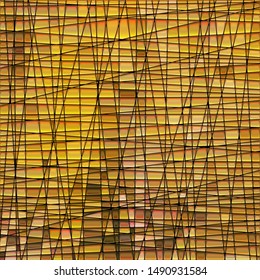 abstract vector stained-glass mosaic background