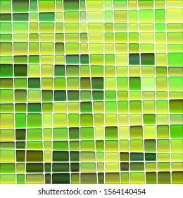 abstract vector stained-glass mosaic background - green and yellow