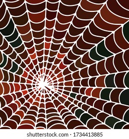 abstract vector stained-glass mosaic background - dark red
