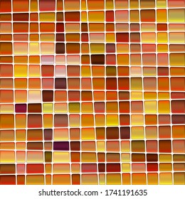 abstract vector stained-glass mosaic background - red and orange