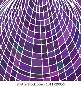 abstrakter, Vektorgrafik-Mosaik-Hintergrund - violett und violett