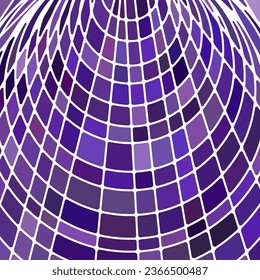 abstract vector stained-glass mosaic background - purple and violet