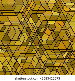 abstract vector stained-glass mosaic background