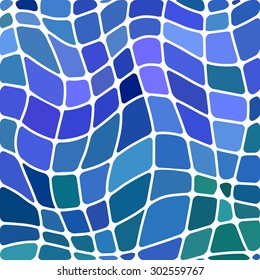 abstract vector stained-glass mosaic background