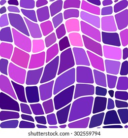 abstract vector stained-glass mosaic background