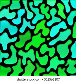 abstract vector stained-glass mosaic background