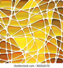 abstract vector stained-glass mosaic background