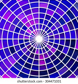 abstract vector stained-glass mosaic background