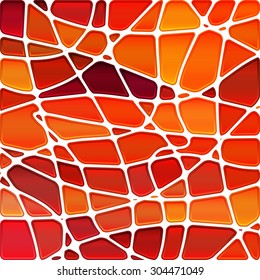 abstract vector stained-glass mosaic background