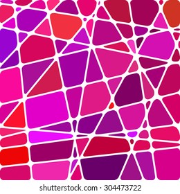 abstract vector stained-glass mosaic background