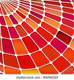 abstract vector stained-glass mosaic background
