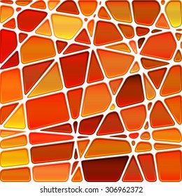 abstract vector stained-glass mosaic background