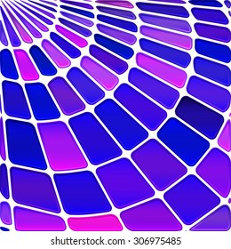abstract vector stained-glass mosaic background
