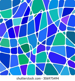 abstract vector stained-glass mosaic background