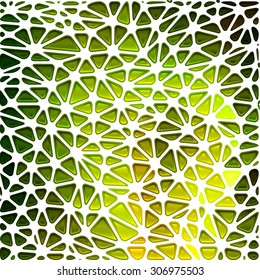 abstract vector stained-glass mosaic background