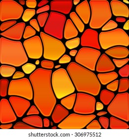 abstract vector stained-glass mosaic background