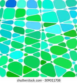 abstract vector stained-glass mosaic background