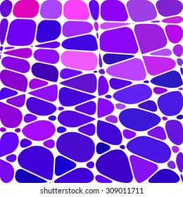 abstract vector stained-glass mosaic background