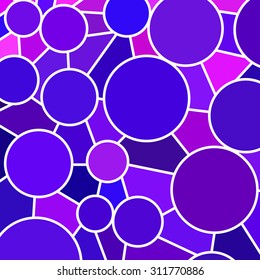 abstract vector stained-glass mosaic background