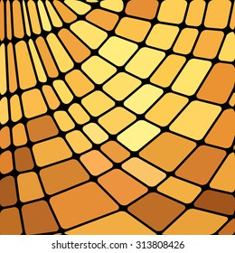 abstract vector stained-glass mosaic background