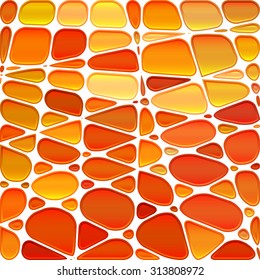 abstract vector stained-glass mosaic background