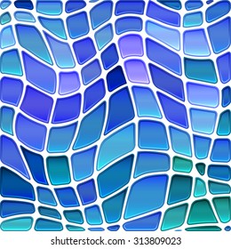 abstract vector stained-glass mosaic background