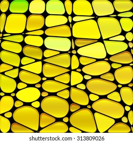 abstract vector stained-glass mosaic background