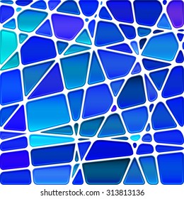 abstract vector stained-glass mosaic background