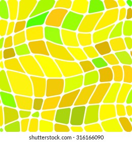 abstract vector stained-glass mosaic background