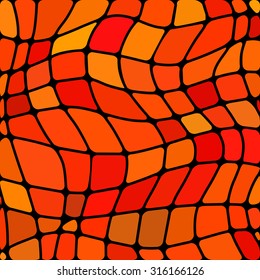 abstract vector stained-glass mosaic background