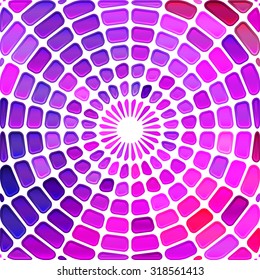 abstract vector stained-glass mosaic background