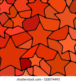 abstract vector stained-glass mosaic background