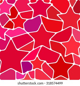 abstract vector stained-glass mosaic background
