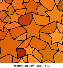 abstract vector stained-glass mosaic background