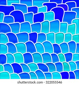 abstract vector stained-glass mosaic background