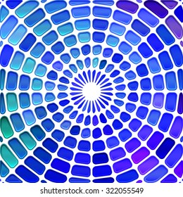 abstract vector stained-glass mosaic background