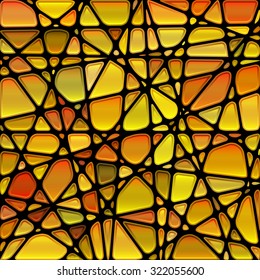 abstract vector stained-glass mosaic background