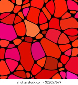 abstract vector stained-glass mosaic background